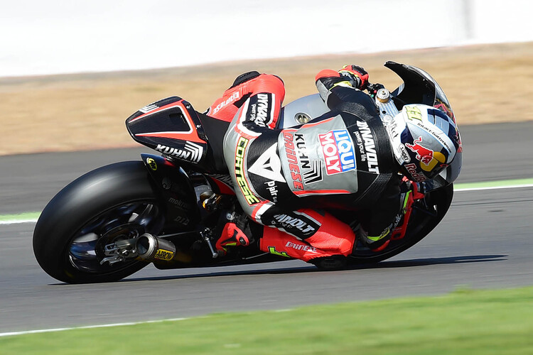 Sandro Cortese beim Silverstone-GP