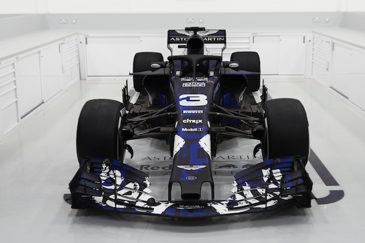 Das neue Auto von Daniel Ricciardo und Max Verstappen