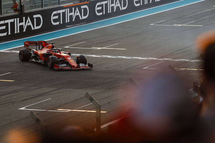 Sebastian Vettel legte im Q1 einen Dreher hin