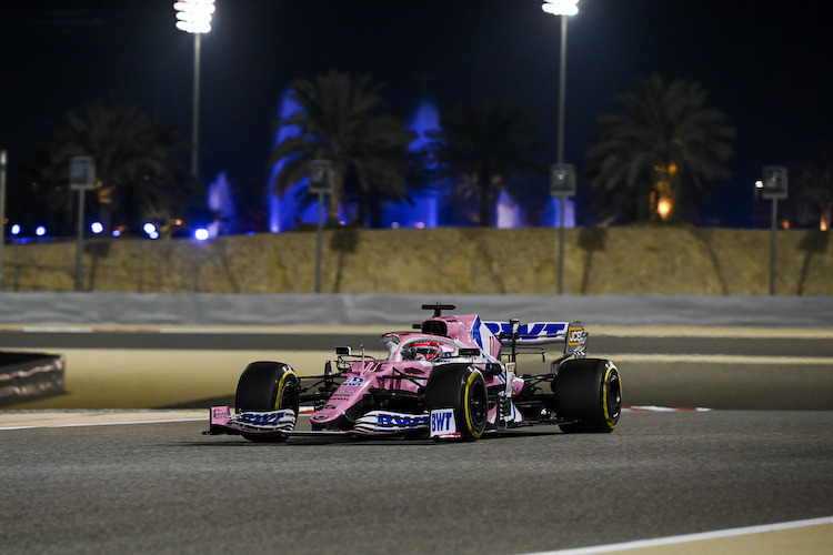 Sergio Pérez holte sich in Sakhir seinen ersten GP-Sieg!