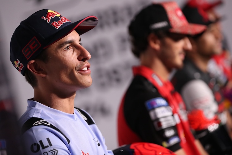 Marc Márquez sieht den Konkurrenzkampf mit Pecco Bagnaia als positiv.