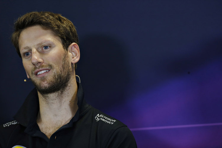 Zum Zuschauen verdammt: Romain Grosjean