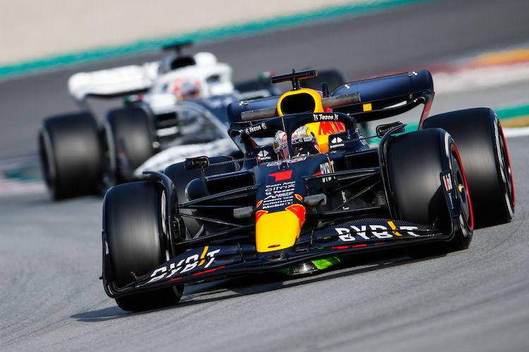 Max Verstappen in Barcelona