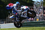 Joshua Brookes in Cadwell Park am berühmten Sprunghügel