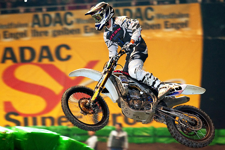 Jacob Saylor hier 2009 beim SX in Dortmund