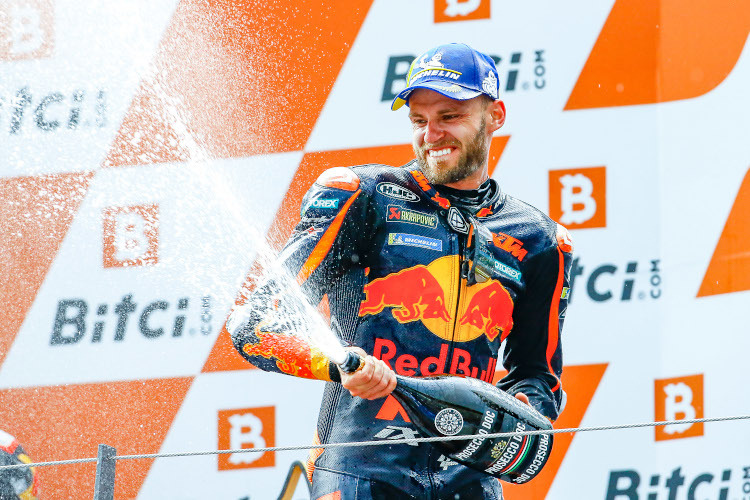 So freute sich Brad Binder über seinen zweiten MotoGP-Sieg