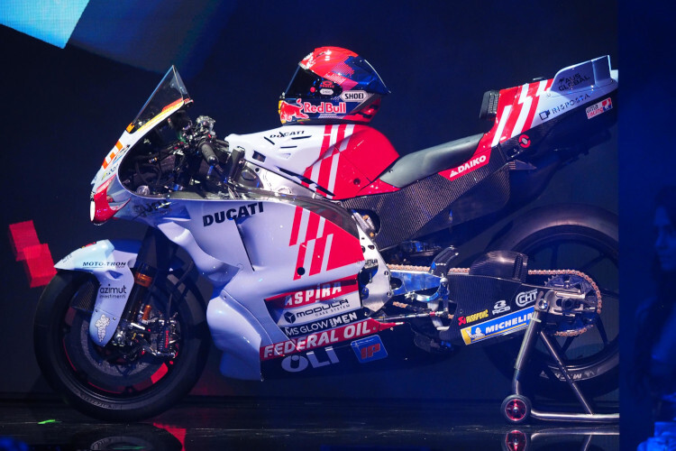 So sieht die Ducati von Marc Márquez für die Saison 2024 aus
