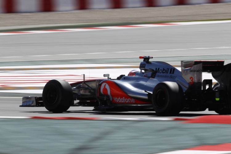 Jenson Button gewann das Rennen in Spanien 2009