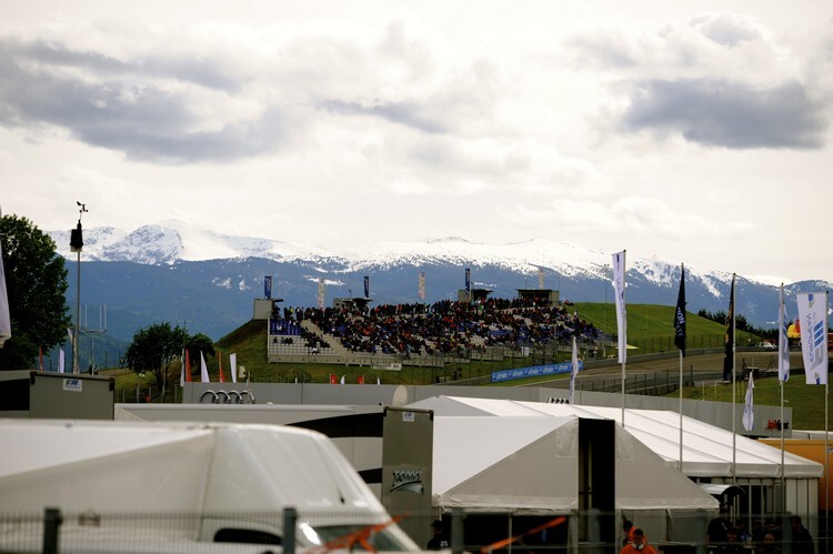 Action auf dem Red Bull Ring