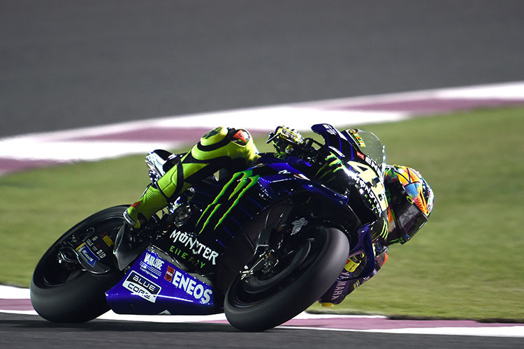 Valentino Rossi auf Platz 4