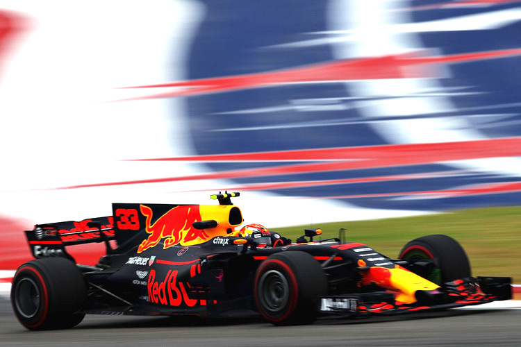 Max Verstappen in Austin