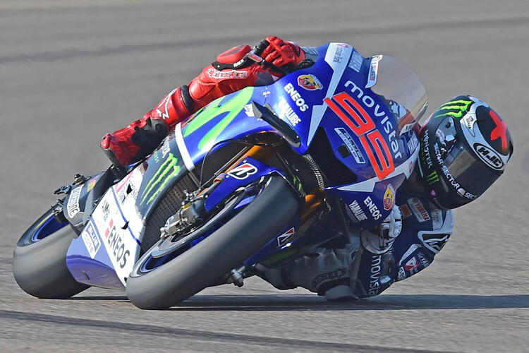 Jorge Lorenzo beim GP von Aragonien