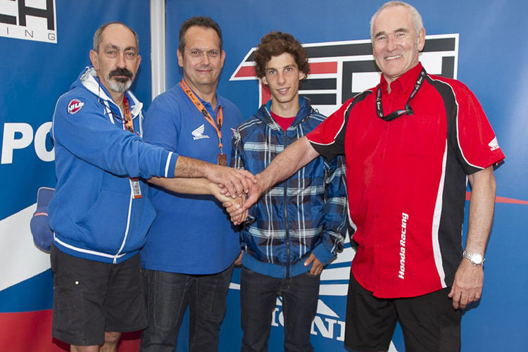 Maxime Desprey wechselt für 2014 in ein Honda-Team