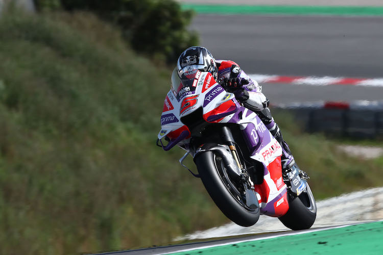 Johann Zarco auf der Achterbahnfahrt in Portimao
