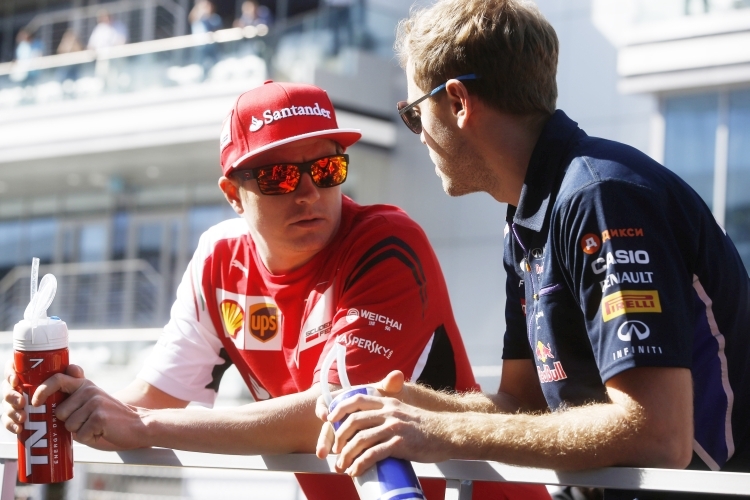 Kimi Räikkönen & Sebastian Vettel