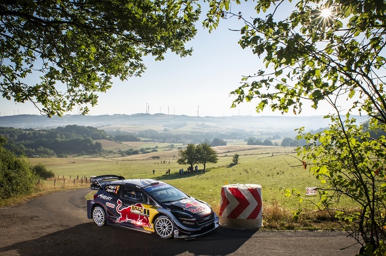 Sebastien Ogier bei der ADAC Rallye Deutschland 2018