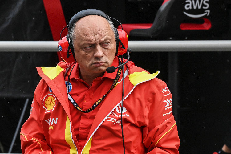 Ferrari-Teamchef Frédéric Vasseur