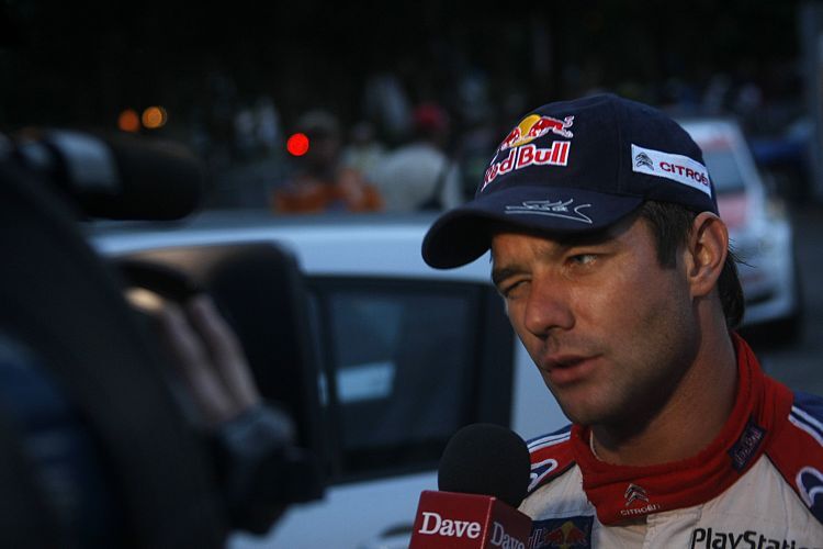 Sébastien Loeb erklärt seine Situation.