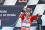 Jorge Lorenzo jubelte wie nach einem Sieg