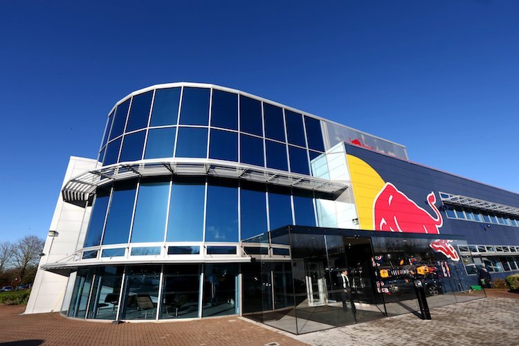 F1-Werk von Red Bull Racing: Ab 27. März ruht hier die Arbeit