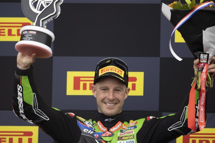 Jonathan Rea: Glücklich über Platz 2