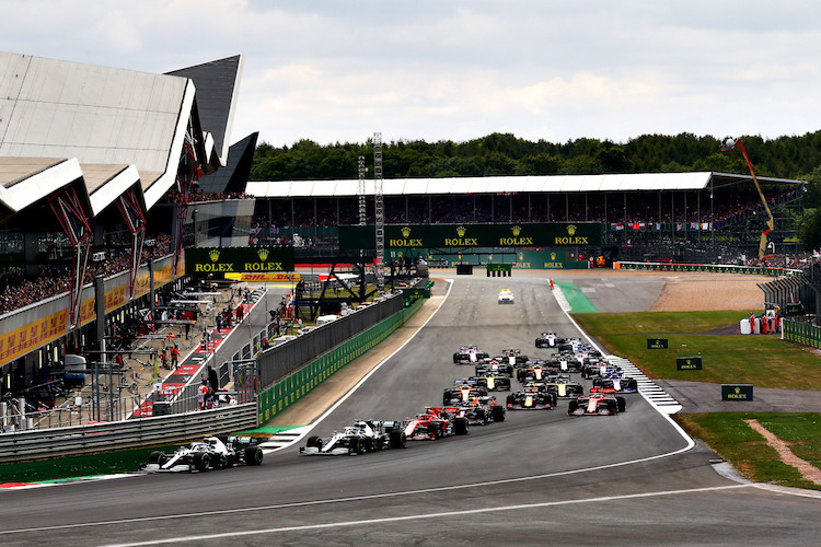 Das Rennen in Silverstone startet in diesem Jahr eine Stunde später 