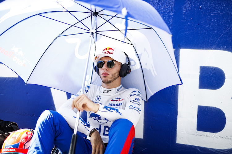 Pierre Gasly 2019 vor dem Russland-GP