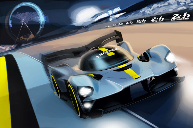 So wurde die Rennversion des Aston Martin Valkyre in 2019 Le Mans präsentiert