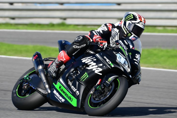 Jonathan Rea fuhr die wenigsten Runden, aber die schnellsten Zeiten