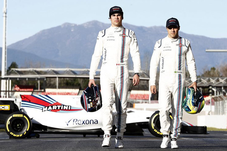 Lance Stroll und Felipe Massa