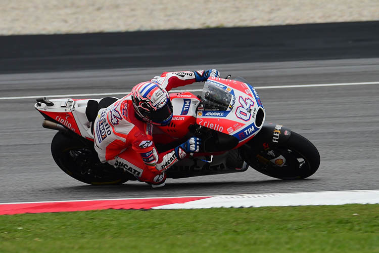 Andrea Dovizioso in Sepang