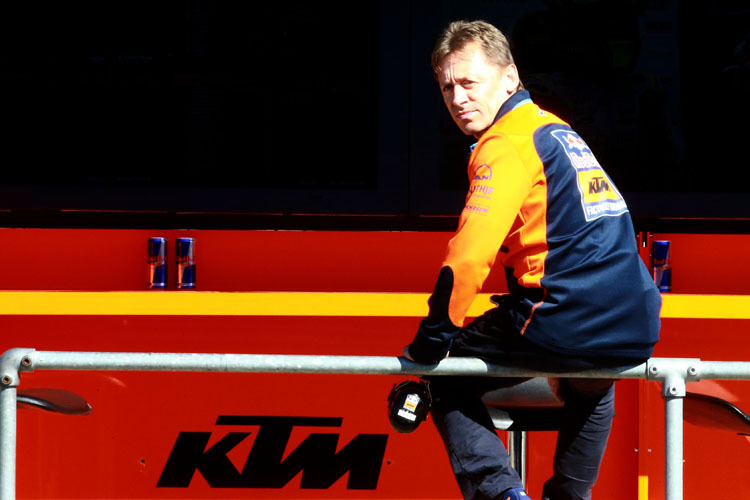 Red-Bull-KTM-Team-Manager Mike Leitner