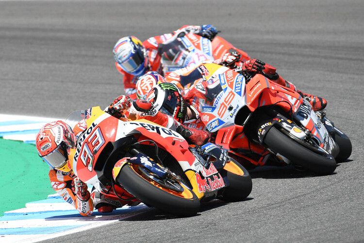 Marc Márquez war den Gegnern auch in Jerez überlegen