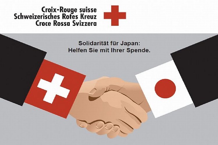 Spendenhilfe und Solidarität mit Japan