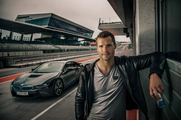 Martin Tomczyk beim Fotoshooting