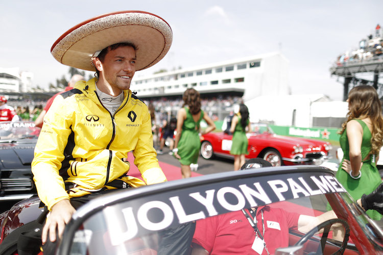 Jolyon Palmer in Mexiko