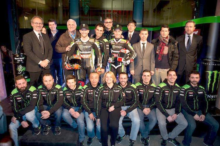 2015 wieder ein erfolgreiches Team? Kawasaki sieht sich für die Superbike-WM gut gerüstet