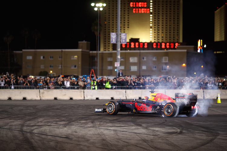 Max Verstappen in Las Vegas