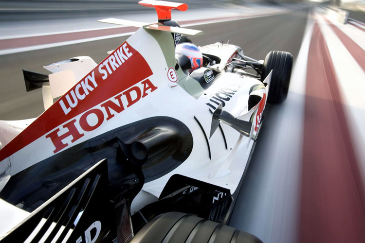 Honda 2006: Schon damals sass Jenson Button am Lenkrad