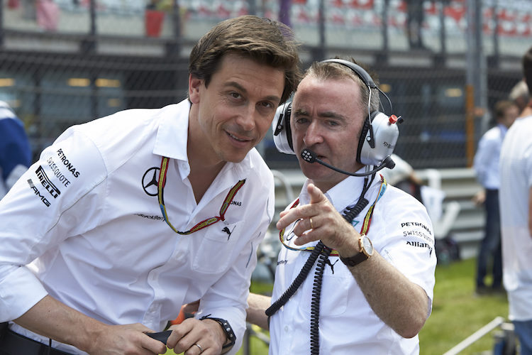 Toto Wolff und Paddy Lowe 2014