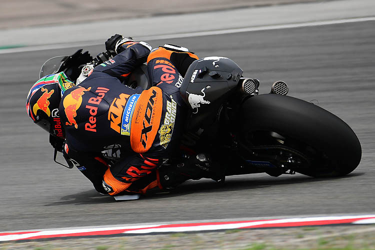 Brad Binder auf der KTM RC16 in Sepang