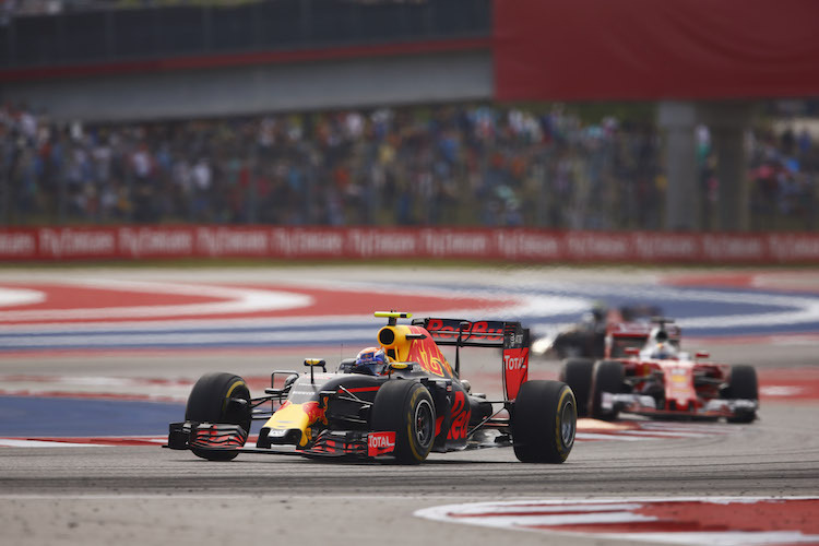Red Bull Racing hat gegen Ferrari die Nase vorn