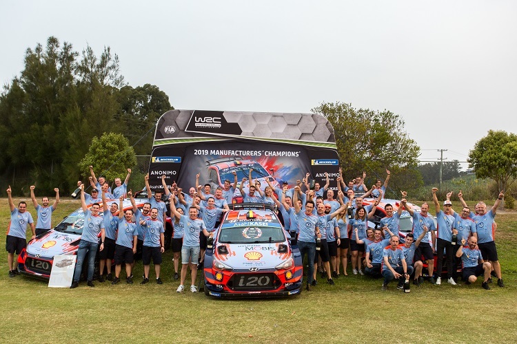 Hyundai Motorsport ist Hersteller-Champion