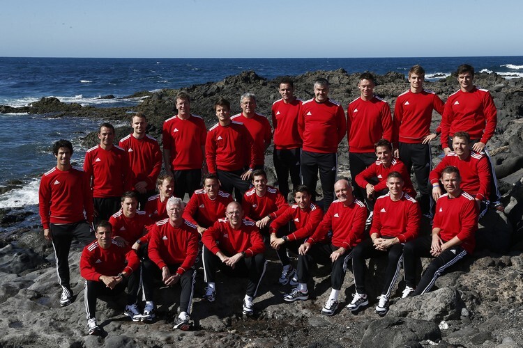 Das Audi-Team auf Lanzarote