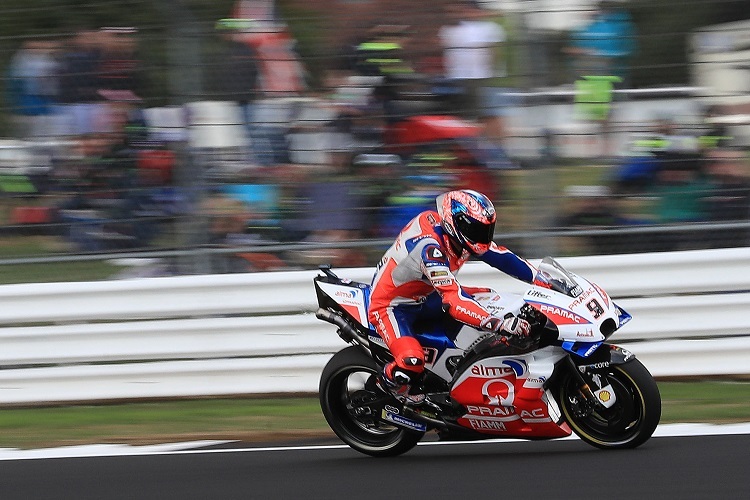 Danilo Petrucci (Pramac-Ducati): Wasser stand vier Finger tief!