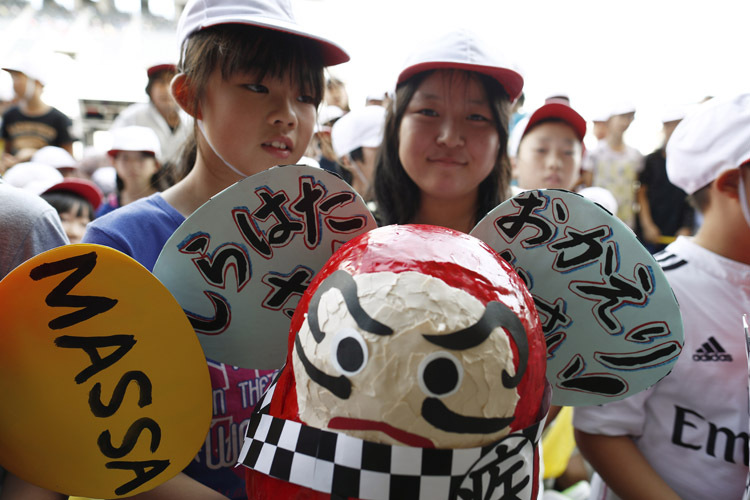 Die Fans sorgen in Suzuka immer für eine ganz besondere Atmosphäre