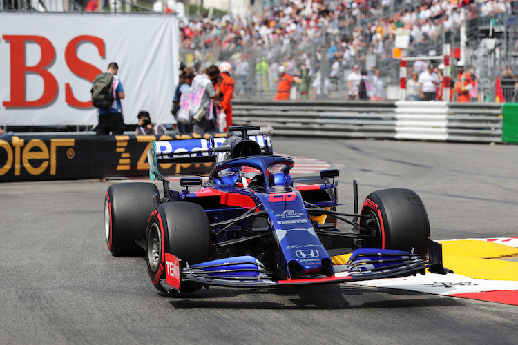 Daniil Kvyat in Monaco