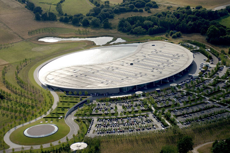 Im McLaren Technology Centre in Woking wird auch an Wintersportgeräten gearbeitet