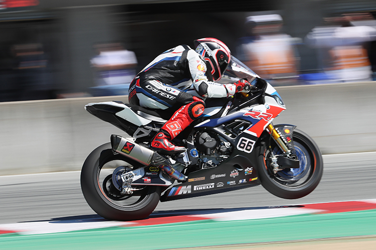 Tom Sykes in Laguna Seca