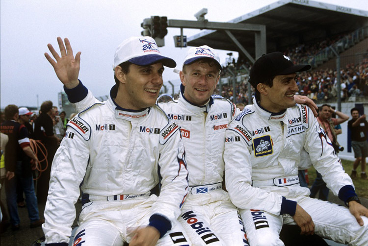 Aiello, McNish und Ortelli in Le Mans 1998